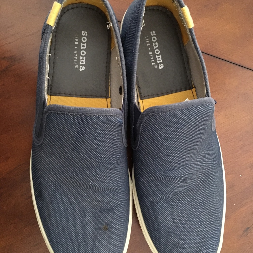 Sonoma Slip On Men’s Size 10 Shoes Light Blue